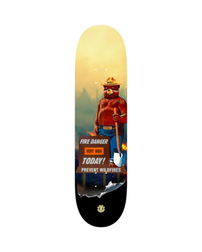 Smokey Bear X Element Poster - Skateboard Deck 3 Smokey Bear X Element Poster - Skateboard Deck