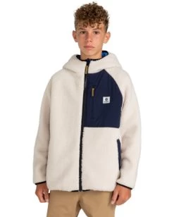 Element Wolfe - Sherpa Jacket For Boys 8-16 -Element elbjk00116 elementw wbs0 frt1