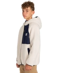 Element Wolfe - Sherpa Jacket For Boys 8-16 -Element elbjk00116 elementw wbs0 frt2