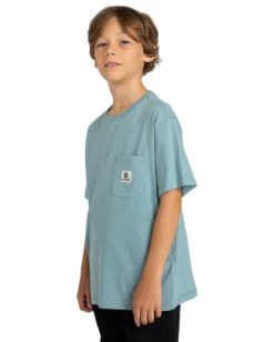 Element Basic - Pocket T-Shirt For Boys 8-16 -Element elbkt00112 elementw bke0 frt2