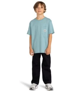 Element Basic - Pocket T-Shirt For Boys 8-16 -Element elbkt00112 elementw bke0 frt9