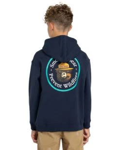 Smokey Bear X Element Prevent - Hoodie For Boys 8-16 15 Smokey Bear X Element Prevent - Hoodie For Boys 8-16 -Element elbsf00122 elementw ecn bck1