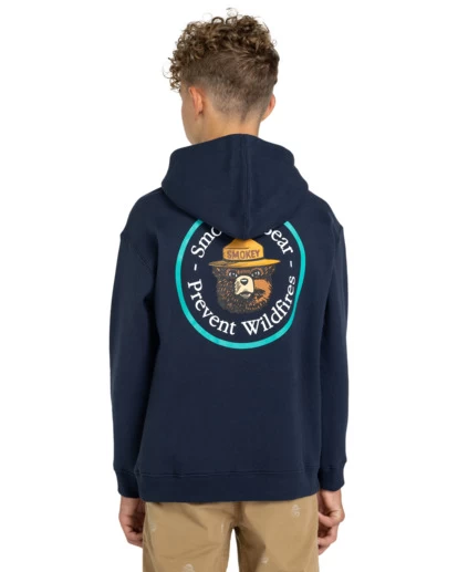 Smokey Bear X Element Prevent - Hoodie For Boys 8-16 9 Smokey Bear X Element Prevent - Hoodie For Boys 8-16 - Image 7