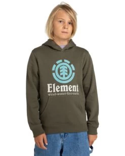 Element Vertical - Hoodie For Boys 8-16 -Element elbsf00124 elementw gqm0 frt1