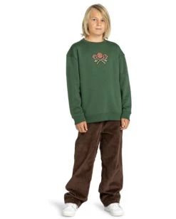 Element Teddy - Sweatshirt For Boys 8-16 -Element elbsf00127 elementw gsl0 frt9
