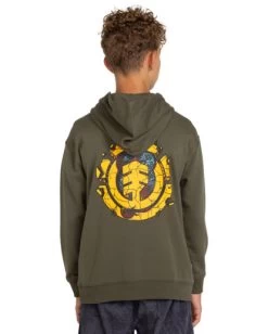 Element Snake - Hoodie For Boys 8-16 -Element elbsf00139 elementw gqm0 bck1
