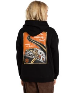 Element Timber Novel - Hoodie For Boys 8-16 -Element elbsf00140 elementw fbk bck1