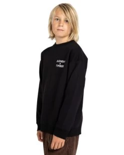 Element Timber Captured - Sweatshirt For Boys 8-16 -Element elbsf00142 elementw fbk frt2