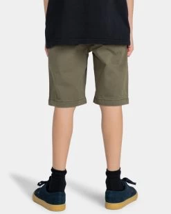 Element Howland Classic - Chino Shorts For Boys 8-16 -Element elbws00100 elementw crh0 bck1