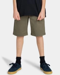 Element Howland Classic - Chino Shorts For Boys 8-16 -Element elbws00100 elementw crh0 frt1