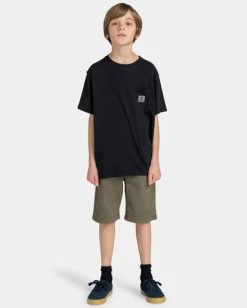 Element Howland Classic - Chino Shorts For Boys 8-16 -Element elbws00100 elementw crh0 frt9