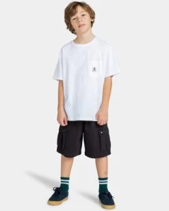 Element Jungle Twill - Cargo Shorts For Boys 8-16 -Element elbws00105 elementw waa frt9