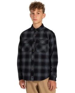 Element Tacoma Classic - Long Sleeve Shirt For Boys 8-16 -Element elbwt00104 elementw gzc1 frt1