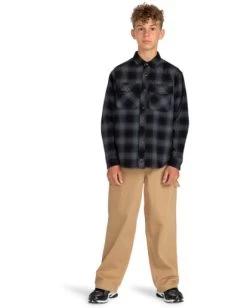Element Tacoma Classic - Long Sleeve Shirt For Boys 8-16 -Element elbwt00104 elementw gzc1 frt9