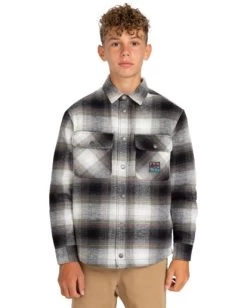 Element Hueco - Sherpa Lined Overshirt For Boys 8-16 -Element elbwt00105 elementw kvd1 frt1