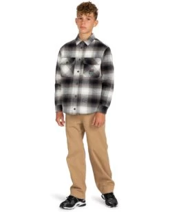 Element Hueco - Sherpa Lined Overshirt For Boys 8-16 -Element elbwt00105 elementw kvd1 frt9