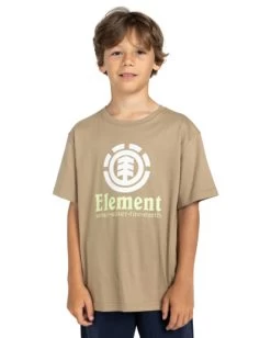 Element Vertical - T-Shirt For Boys 8-16 -Element elbzt00107 elementw clm0 frt1