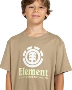 Element Vertical - T-Shirt For Boys 8-16 -Element elbzt00107 elementw clm0 frt3
