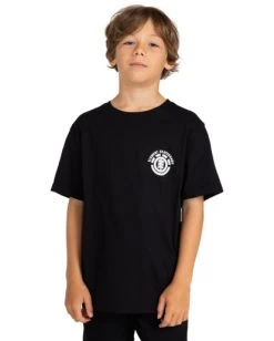 Element Great Outdoor - T-Shirt For Boys 8-16 -Element elbzt00149 elementw fbk frt1