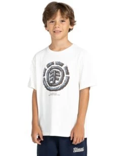Element Wooden Tree Logo - T-Shirt For Boys 8-16 -Element elbzt00154 elementw wbs0 frt1