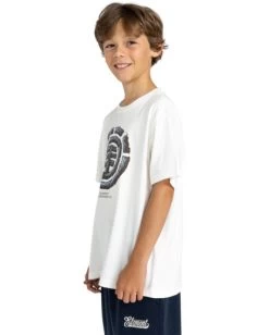 Element Wooden Tree Logo - T-Shirt For Boys 8-16 -Element elbzt00154 elementw wbs0 frt2