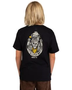 Element Horse Shoe - T-Shirt For Boys 8-16 -Element elbzt00155 elementw fbk bck1