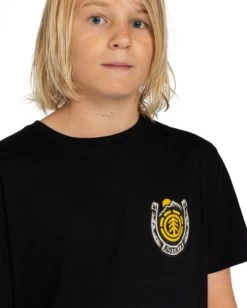 Element Horse Shoe - T-Shirt For Boys 8-16 -Element elbzt00155 elementw fbk frt3