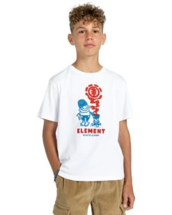 Element Camp Stew - T-Shirt For Boys 8-16 -Element elbzt00160 elementw wbb0 frt1
