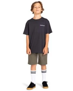 Element Joint Cube - T-Shirt For Boys 8-16 -Element elbzt00185 elementw kta0 frt9