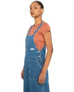Element 70 Dungaree - Wide Leg Trousers For Women -Element eljdp00107 elementw bnt0 frt3