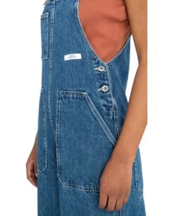 Element 70 Dungaree - Wide Leg Trousers For Women -Element eljdp00107 elementw bnt0 frt4