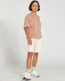 Element Harvey Atelier - Denim Shorts For Women -Element eljds00100 elementw wbs0 frt9