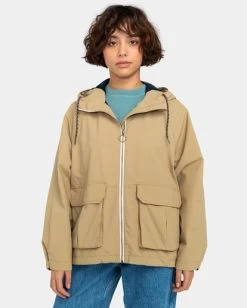 Element Trekka Light - Water-Resistant Parka For Women -Element eljjk00106 elementw kha frt1