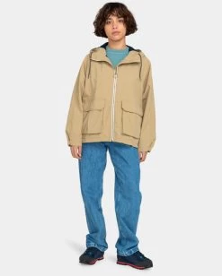 Element Trekka Light - Water-Resistant Parka For Women -Element eljjk00106 elementw kha frt9