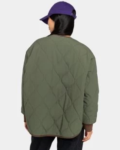 Element Hazel Liner - Quilted Jacket For Women -Element eljjk00108 elementw gqm0 bck1