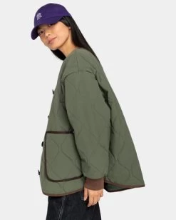 Element Hazel Liner - Quilted Jacket For Women -Element eljjk00108 elementw gqm0 frt2