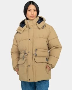 Element Big Trekka - Puffer Jacket For Women -Element eljjk00109 elementw kha frt1
