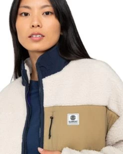 Element Oak - Sherpa Jacket For Women -Element eljjk00111 elementw wbs0 frt3