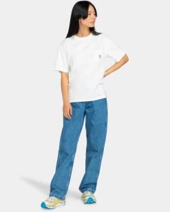 Element Basic Pocket - T-Shirt For Women -Element eljkt00101 elementw wbs0 frt9