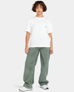Element Utility Cord - Carpenter Trousers For Women -Element eljnp00104 elementw gzc0 frt1