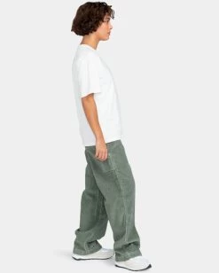 Element Utility Cord - Carpenter Trousers For Women -Element eljnp00104 elementw gzc0 frt2