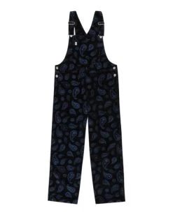 Element Utility Overall Paisley - Corduroy Dungarees For Women