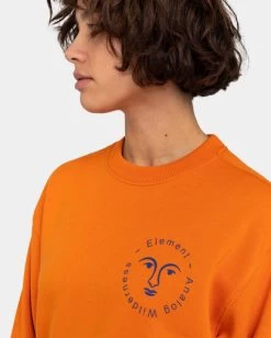 Element Face - Sweatshirt For Women -Element eljsf00120 elementw nmw0 frt3