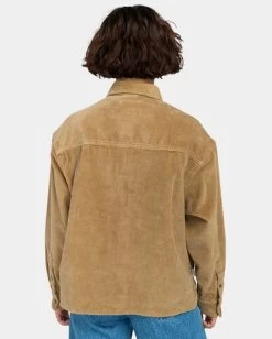 Element Ava - Long Sleeve Shirt For Women -Element eljwt00104 elementw kha bck1