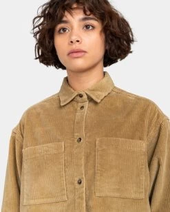 Element Ava - Long Sleeve Shirt For Women -Element eljwt00104 elementw kha frt3