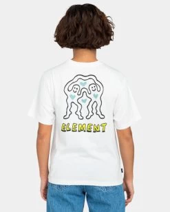 Element Brodie Hearts - T-Shirt For Women -Element eljzt00123 elementw wbs0 bck1