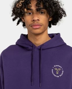 Element Cornell Cipher - Hoodie For Men -Element elyft00143 elementw psd0 frt3