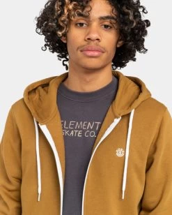 Element Cornell Classic - Zip-Up Hoodie For Men -Element elyft00160 elementw cne0 frt3