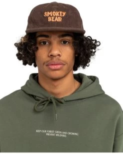 Smokey Bear X Element Pool - Strapback Cap For Men -Element elyha00161 elementw crz0 frt1