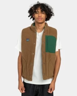 Element Trekka - Sherpa Vest For Men -Element elyjk00154 elementw gsl0 frt4
